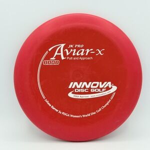 Innova JK Pro Aviar-X 175g Red Disc Golf Putter Disc 2 3 0 2 USA Juliana Korver